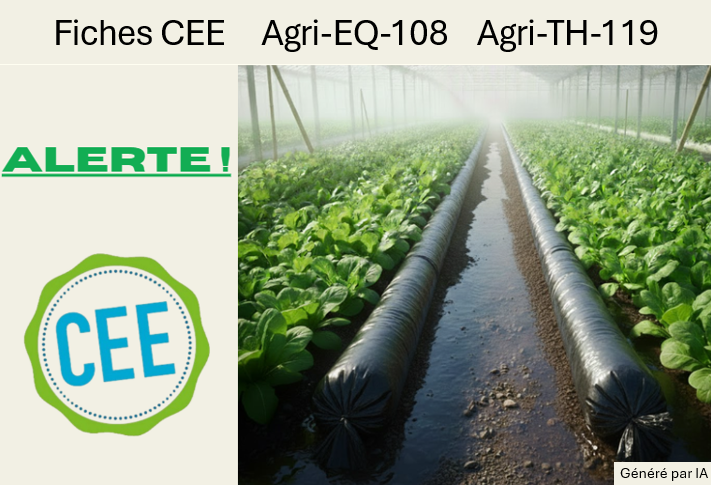 Alerte CEE fiche Agrithermic
