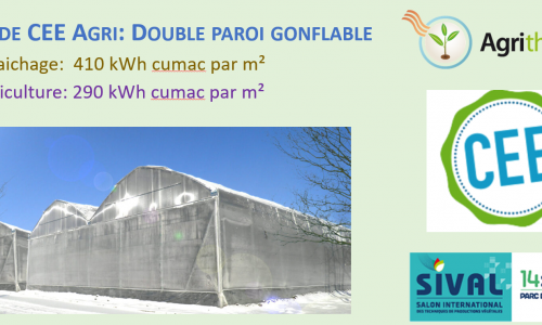 Fiche CEE Agri double paroi gonflable