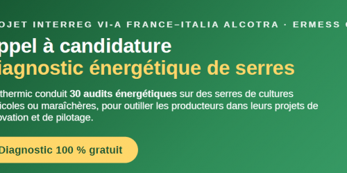 Diagnostic énergétique de serres Agrithermic