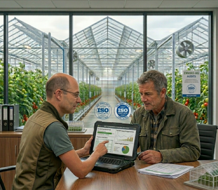 Serres agricoles et ISO 50001 Agrithermic
